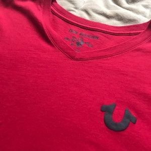 True Religion Red T-Shirt (L)